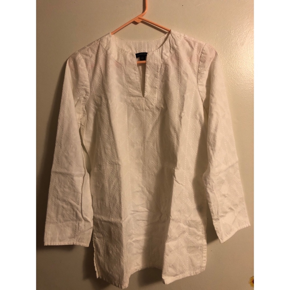 White long sleeves